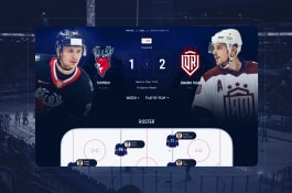 Sports club website design and development